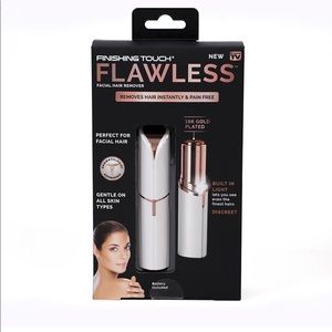 Flawless facial hair removal